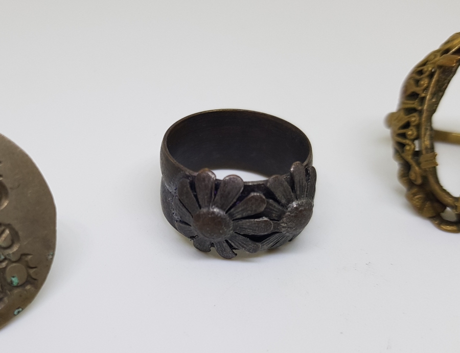 3 ADET ANTİKA BİJUTERİ YÜZÜK