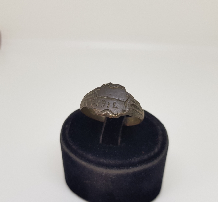 1. DÜNYA SAVAŞI DÖNEMİ ALMAN ASKERİ HATIRA YÜZÜK