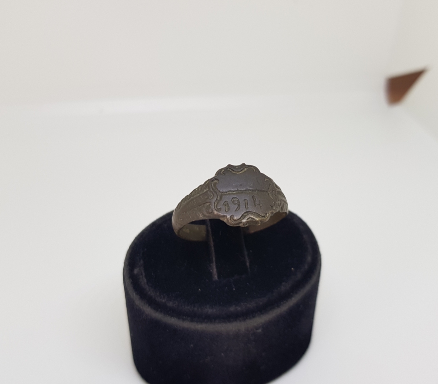 1. DÜNYA SAVAŞI DÖNEMİ ALMAN ASKERİ HATIRA YÜZÜK