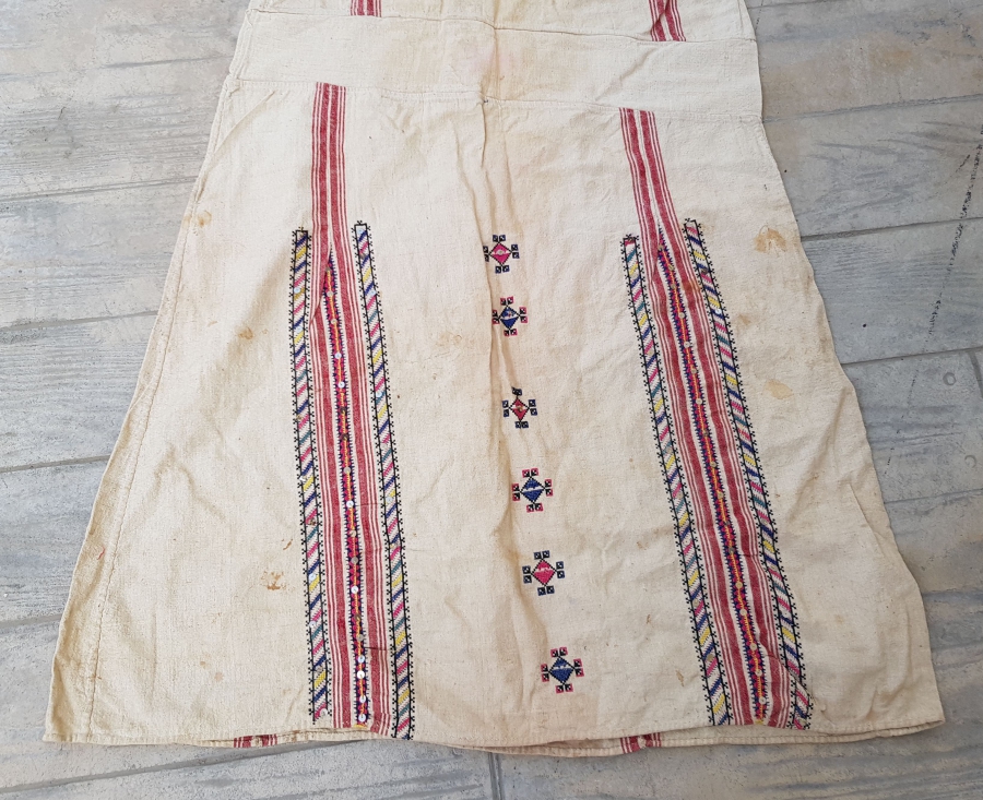 OSMANLI DÖNEMİ ÜZERİ İŞLEMELİ EL DOKUMA NADİR GECELİK