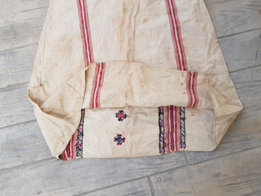 OSMANLI DÖNEMİ ÜZERİ İŞLEMELİ EL DOKUMA NADİR GECELİK