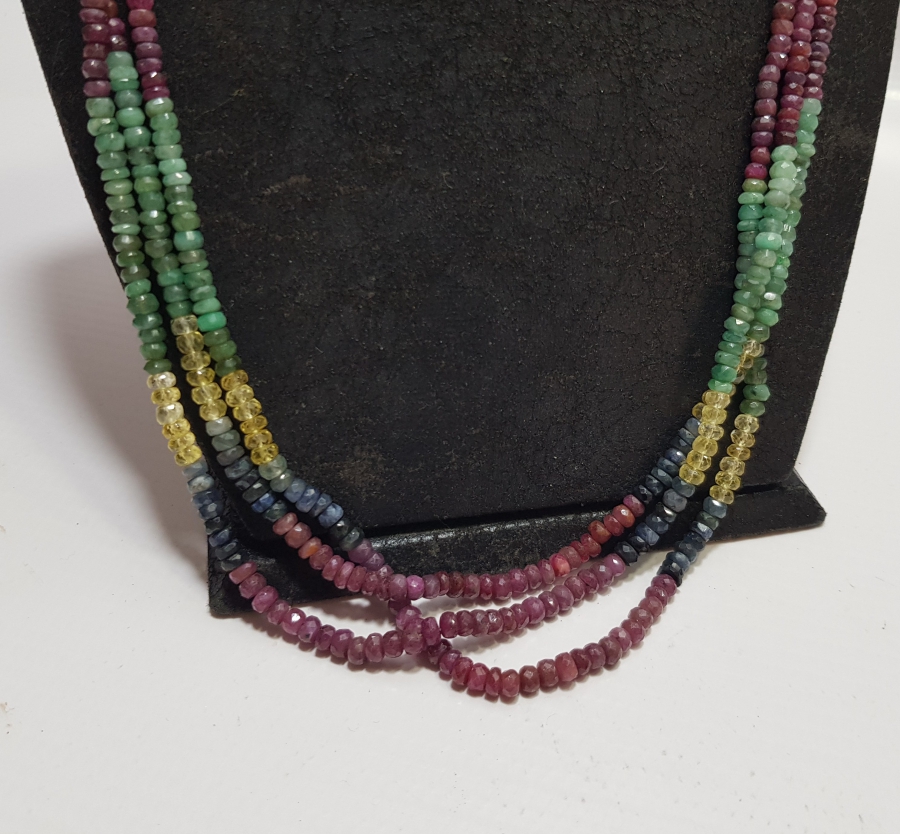 ANTİKA HAC HATIRASI DOĞAL TAŞLI GERDANLIK