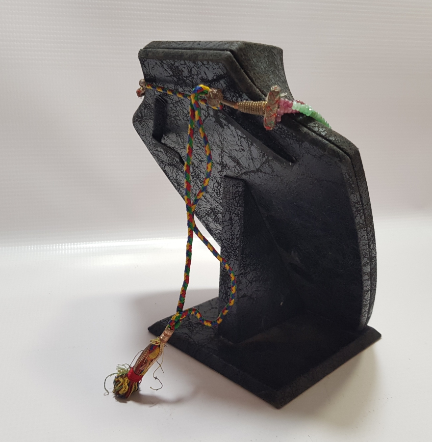 ANTİKA HAC HATIRASI DOĞAL TAŞLI GERDANLIK