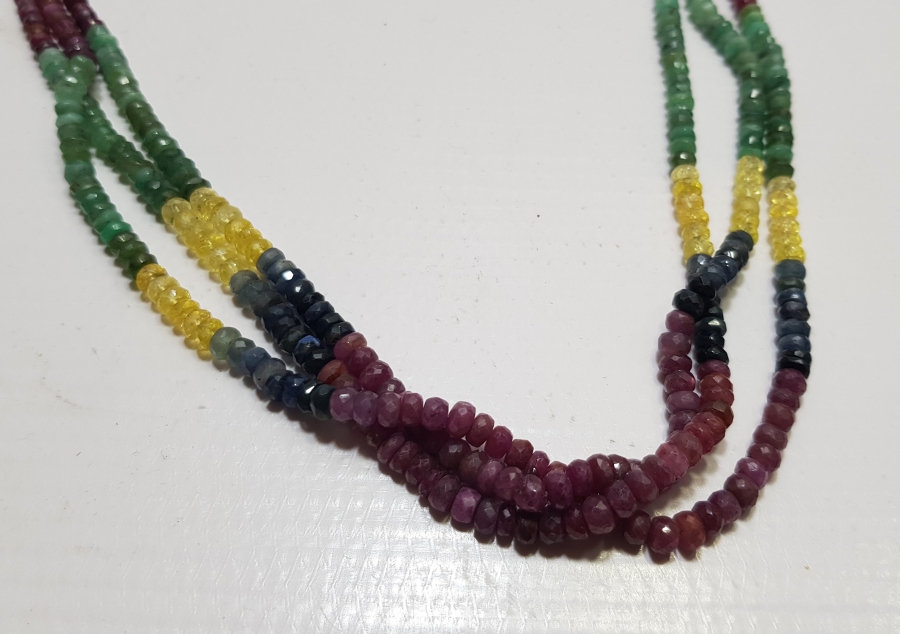 ANTİKA HAC HATIRASI DOĞAL TAŞLI GERDANLIK