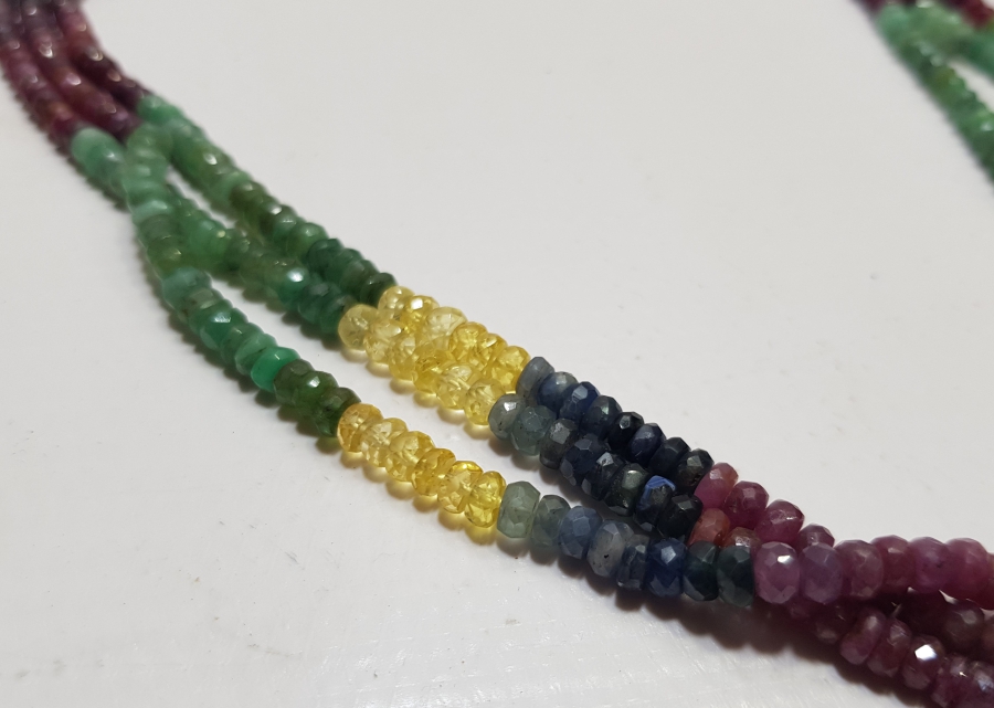 ANTİKA HAC HATIRASI DOĞAL TAŞLI GERDANLIK