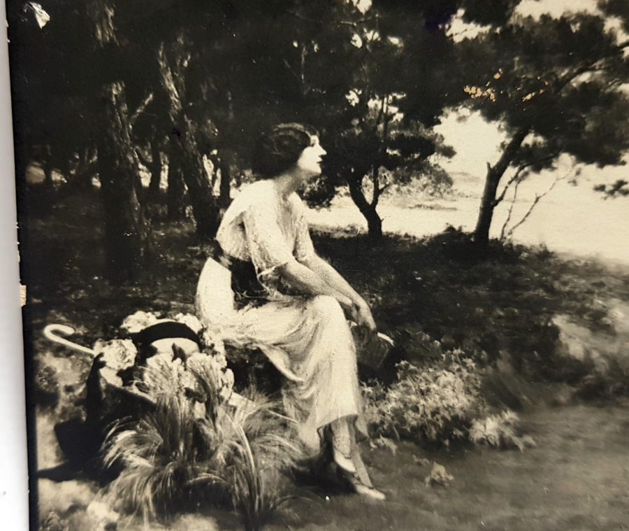 ARKASI OSMANLICA YAZILI OSMANLI DÖNEMİ KARTPOSTAL