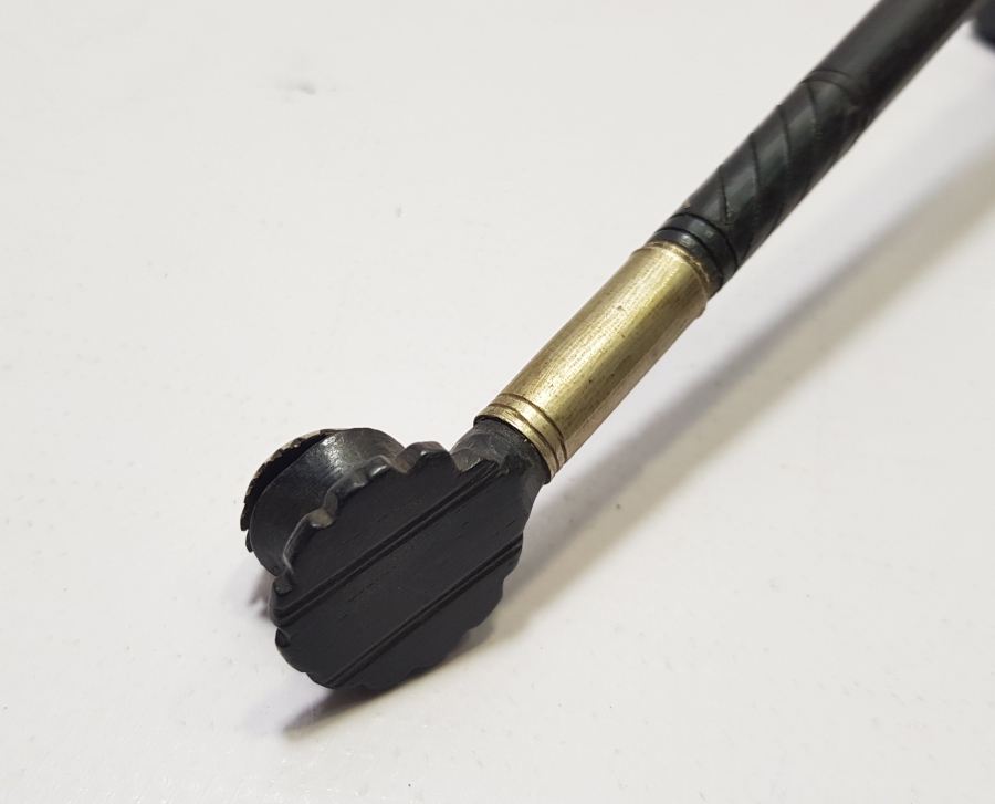 OSMANLI DÖNEMİ GÜMÜŞ SARMA İŞÇİLİKLİ BÜYÜK BOY NADİR SİGARA AĞIZLIĞI