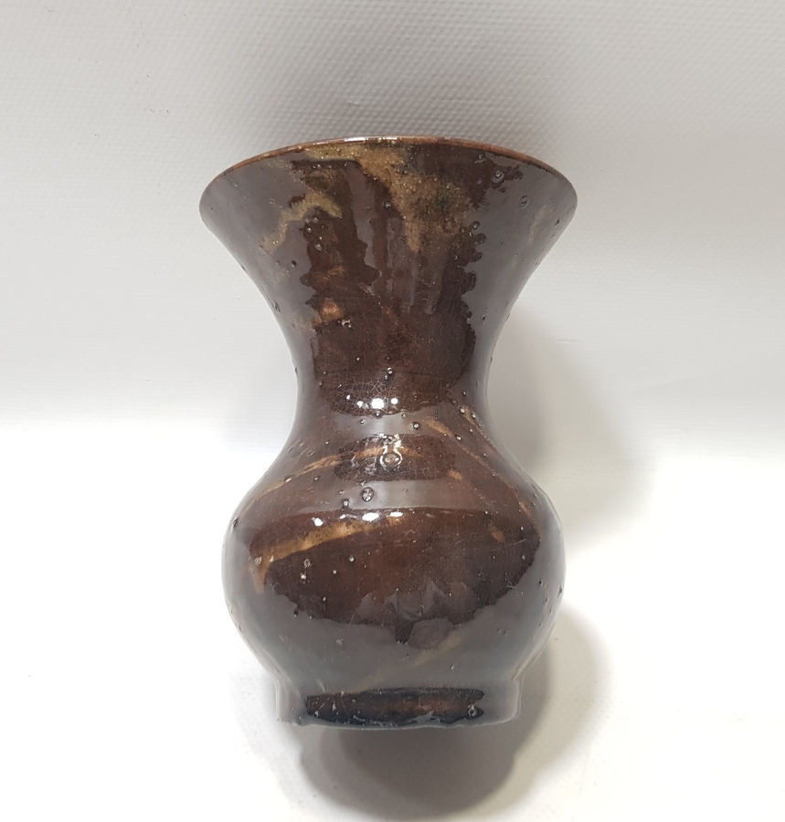 OSMANLI DÖNEMİ ÜZERİ SIRLI ÇANAKKALE VAZO