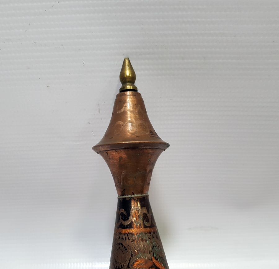 ERZİNCAN İŞİ İŞLEMELİ ANTİKA KARAF