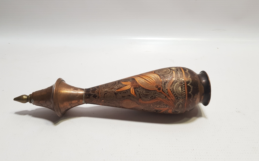 ERZİNCAN İŞİ İŞLEMELİ ANTİKA KARAF