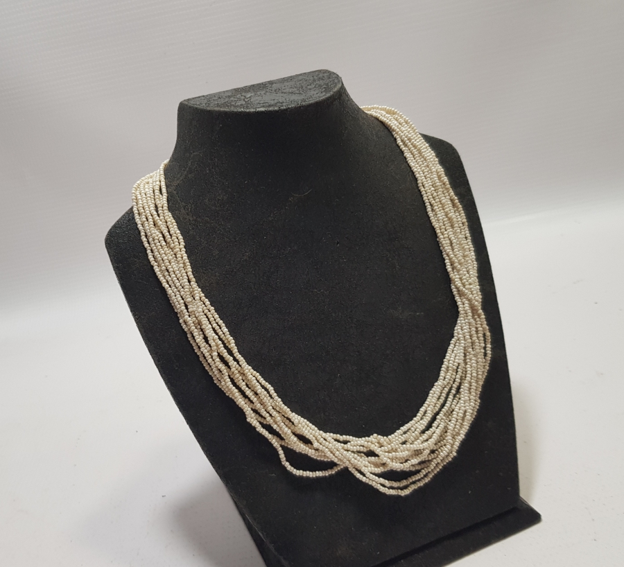 OSMANLI DÖNEMİ İNCİ FORMLU OPAL GERDANLIK