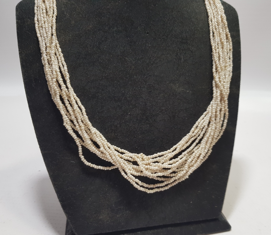 OSMANLI DÖNEMİ İNCİ FORMLU OPAL GERDANLIK