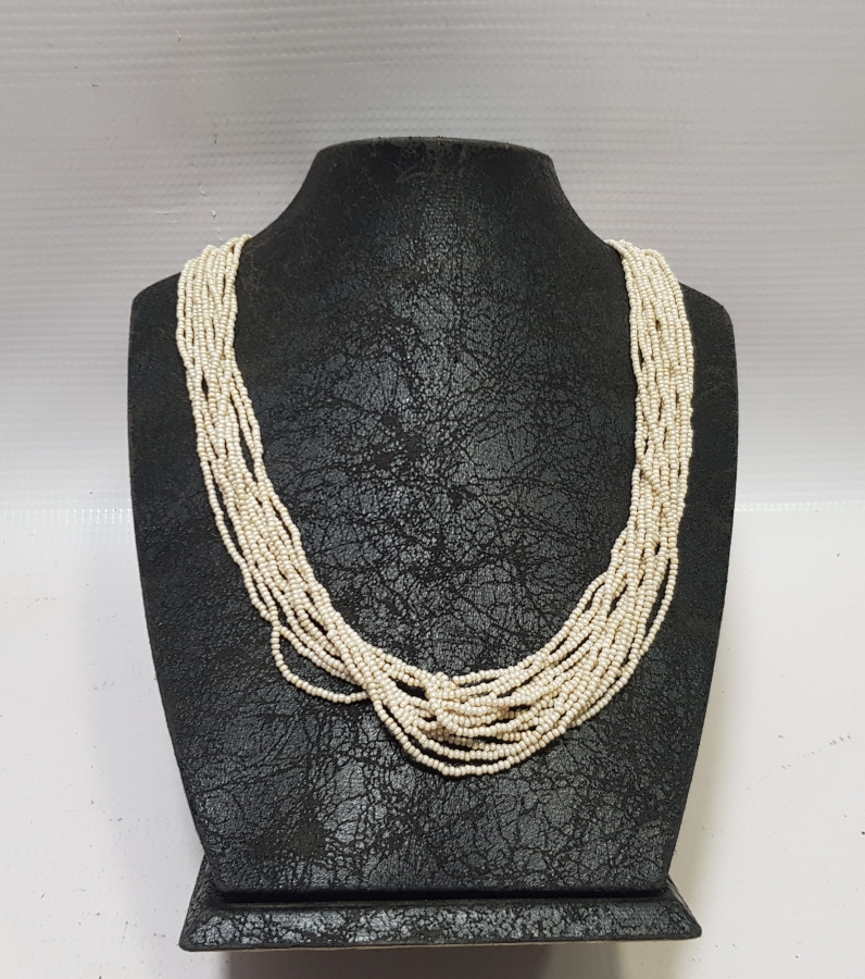 OSMANLI DÖNEMİ İNCİ FORMLU OPAL GERDANLIK