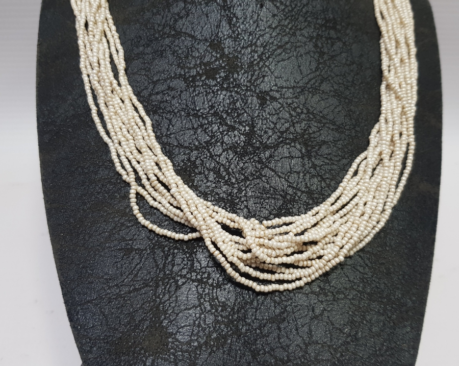 OSMANLI DÖNEMİ İNCİ FORMLU OPAL GERDANLIK