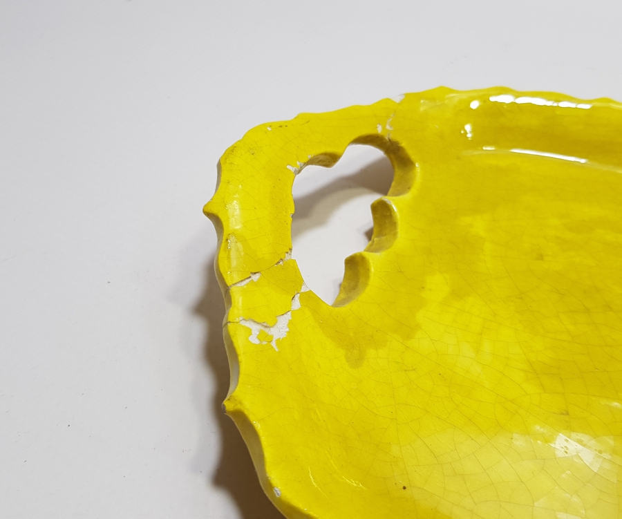 ÜZERİNDE MUHAMMED SAV YAZILI KÜTAHYA İŞİ ÇOK NADİR ZEMZEM TEPSİSİ