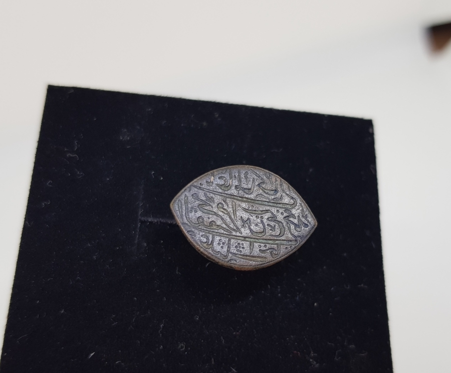 OSMANLI DÖNEMİ NADİR FORMDA BRONZ TEKKE ŞEYHİ MÜHRÜ - ŞEYH MÜHRÜ