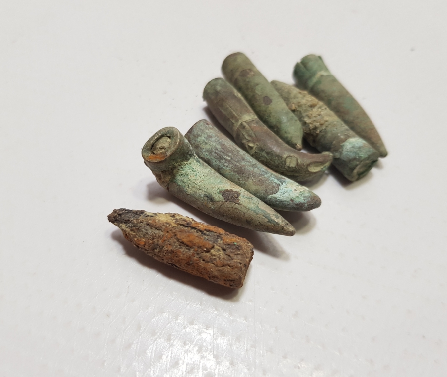 1. DÜNYA SAVAŞI DÖNEMİ OSMANLI MAVZER MERMİSİ ÇEKİRDEĞİ LOTU