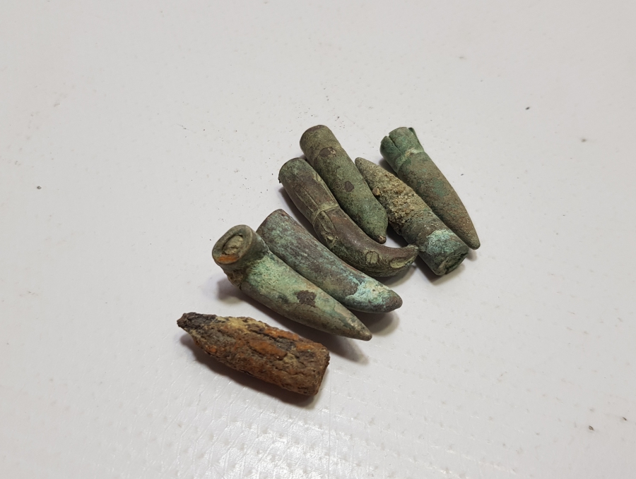 1. DÜNYA SAVAŞI DÖNEMİ OSMANLI MAVZER MERMİSİ ÇEKİRDEĞİ LOTU