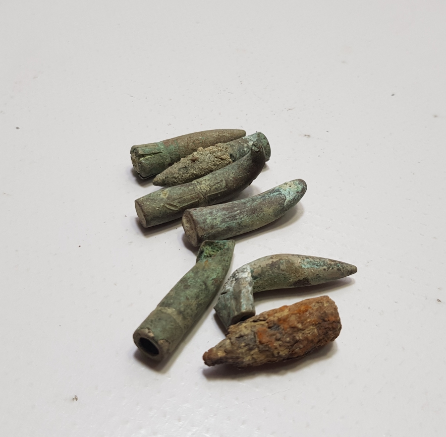 1. DÜNYA SAVAŞI DÖNEMİ OSMANLI MAVZER MERMİSİ ÇEKİRDEĞİ LOTU