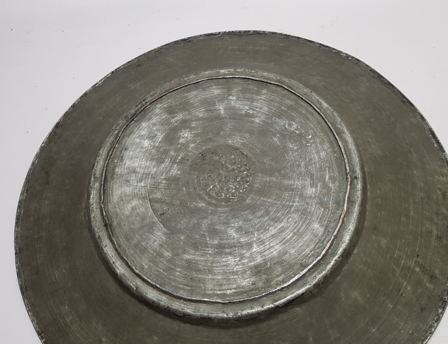 ÜZERİNDE DENİZCİ REMİZİ BULUNAN OSMANLI DÖNEMİ DEV BOYDA YENİÇERİ AĞASINA AİT DEV BOY ORTA LENGERİ