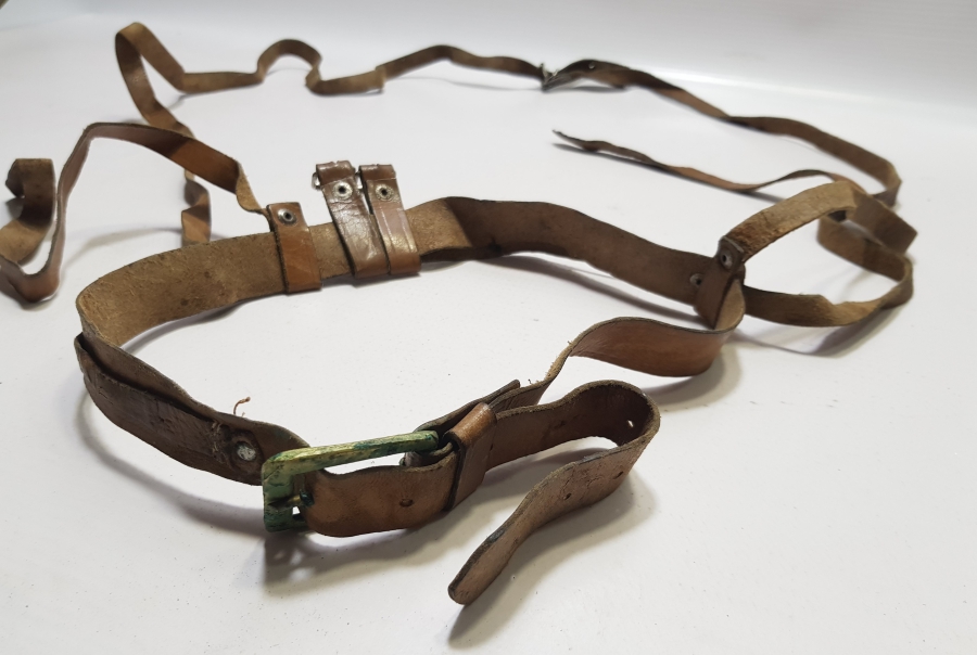 ANTİKA DERİ İZCİ KEMERİ