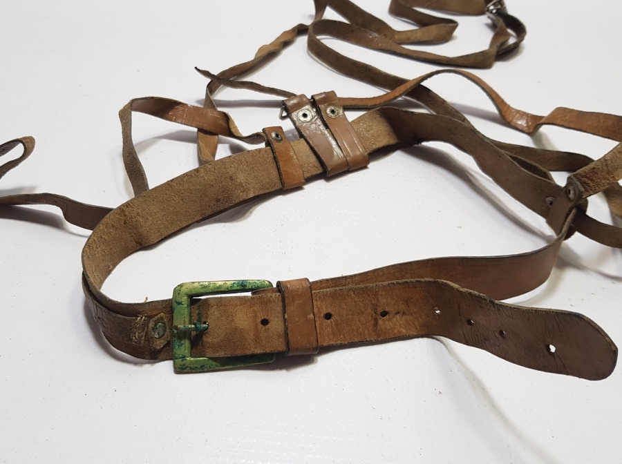 ANTİKA DERİ İZCİ KEMERİ