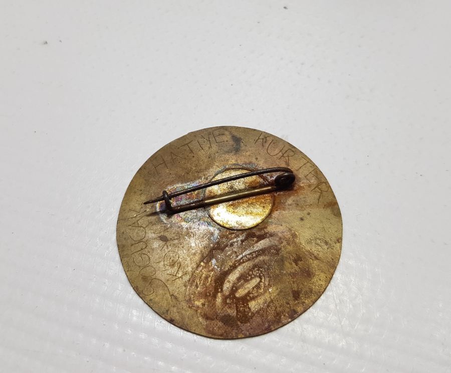 TÜRKİYE TİCARET BANKASI FOLKLÖR ŞENLİKLERİ HATIRASI ROZET