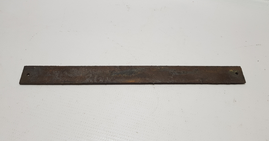 BÜYÜK BOY ANTİKA METAL PLAKA