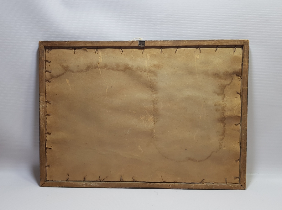 OSMANLI DÖNEMİ GEMİ FORMLU EL ÇEKME TEKKE İŞİ HAT LEVHA