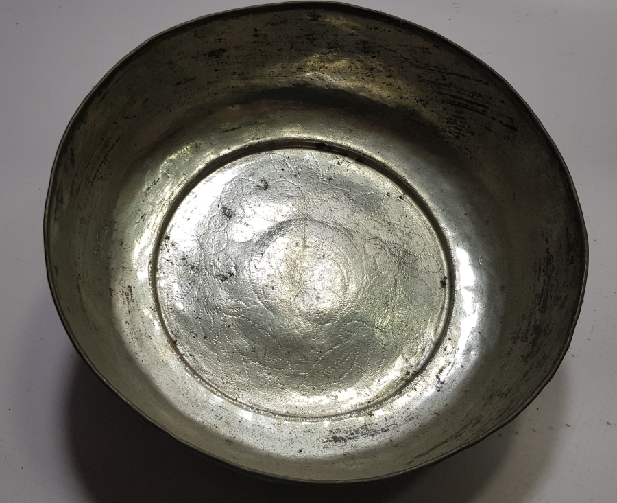 OSMANLI DÖNEMİ İŞLEMELİ BAKIR HAMAM TASI