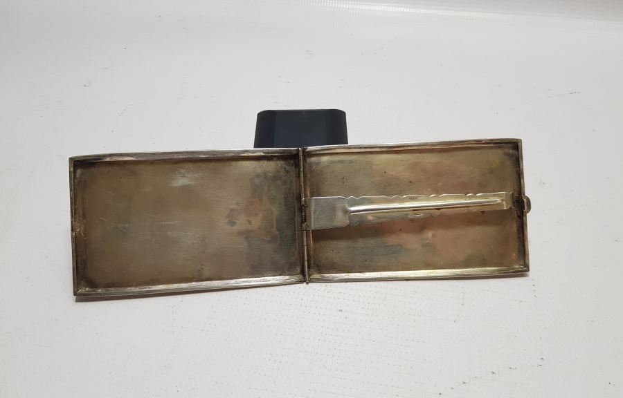 OSMANLI DÖNEMİ GÜMÜŞ SİGARA TABAKASI