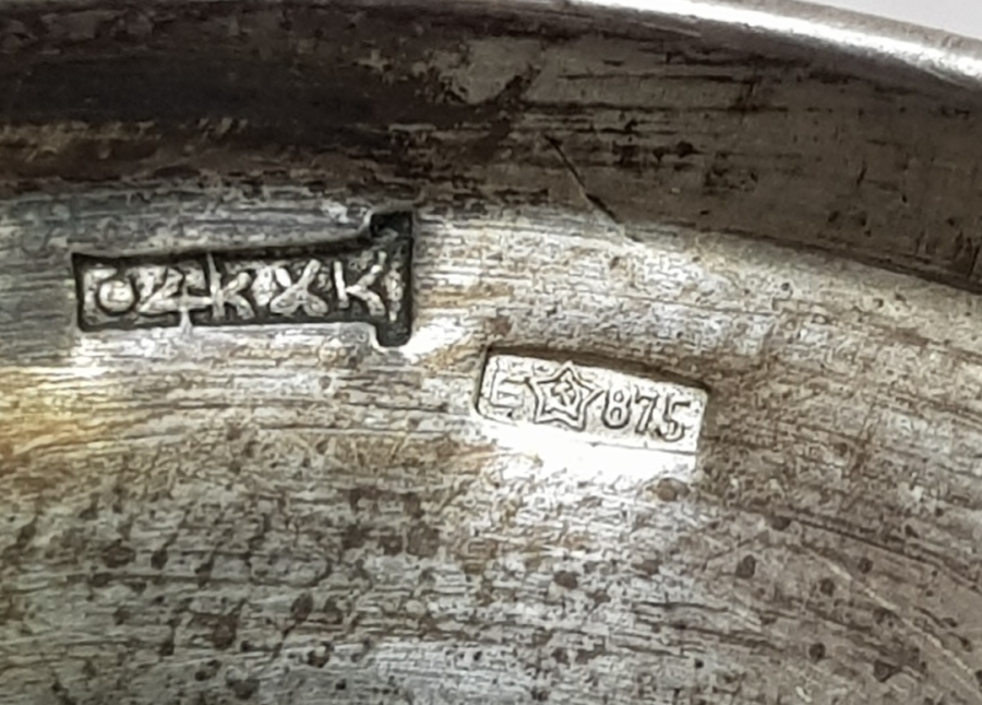 SOVYET RUSYA YAPIMI SAVATLI GÜMÜŞ ÇAMÇAK