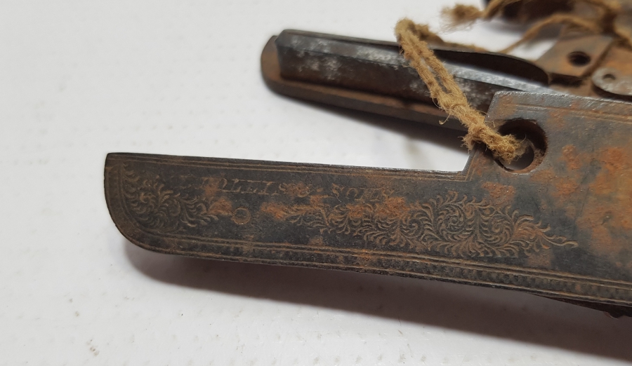 OSMANLI DÖNEMİ ÇİFT DOLMA TÜFEK ÇAKMAĞI