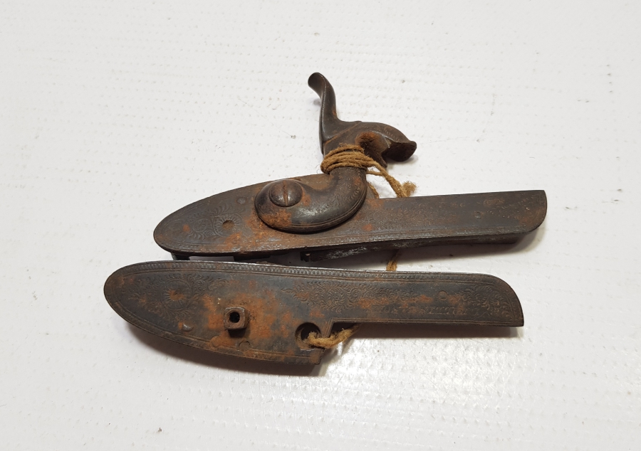 OSMANLI DÖNEMİ ÇİFT DOLMA TÜFEK ÇAKMAĞI