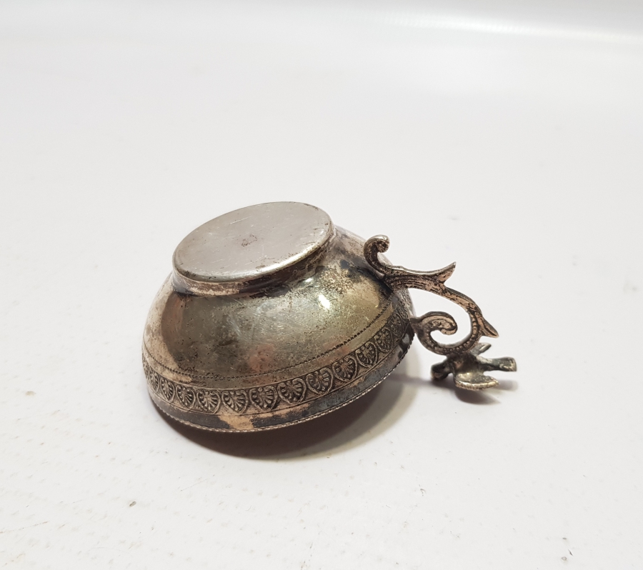 ANTİKA KUŞLU GÜMÜŞ ÇAMÇAK