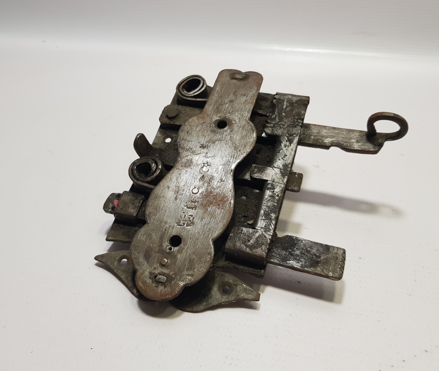 ÜZERİ OSMANLICA YAZILI ÇOK NADİR KÜTAHYA KAPI KİLİDİ