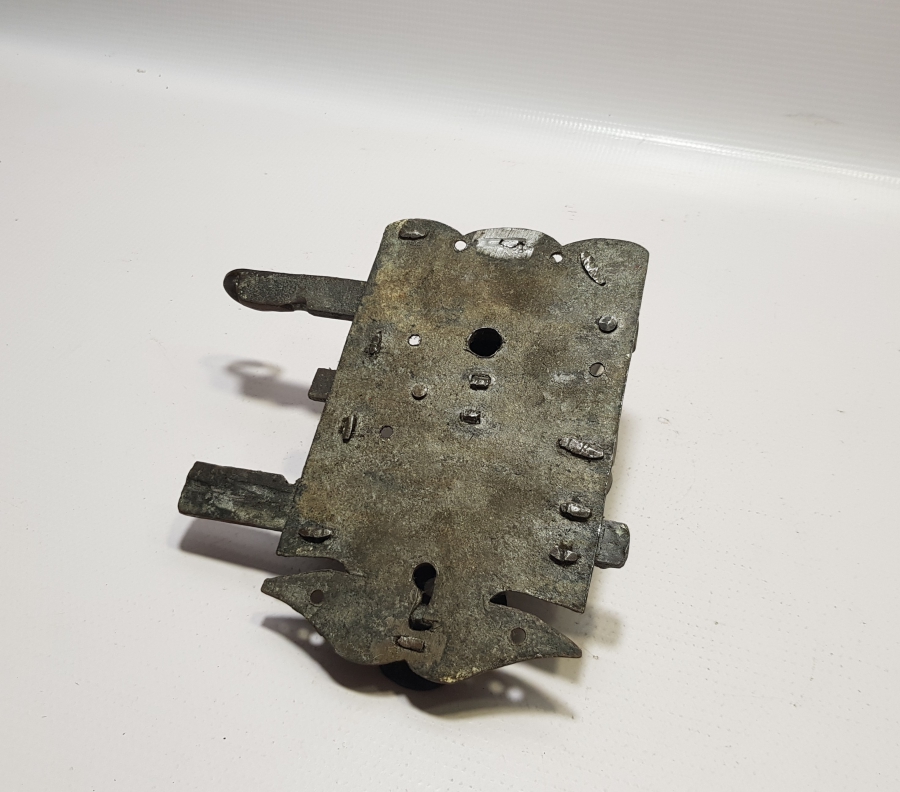 ÜZERİ OSMANLICA YAZILI ÇOK NADİR KÜTAHYA KAPI KİLİDİ