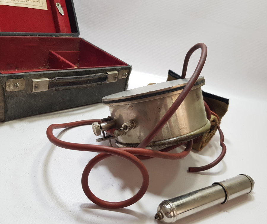 ORİJİNAL KUTUSUNDA OSMANLI DÖNEMİ ÇOK NADİR TANSİYON ALETİ