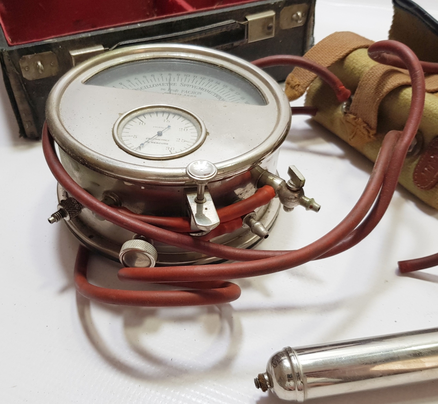 ORİJİNAL KUTUSUNDA OSMANLI DÖNEMİ ÇOK NADİR TANSİYON ALETİ