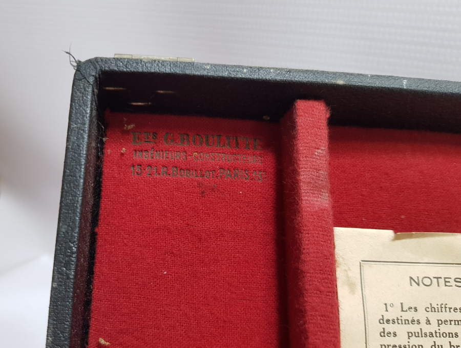 ORİJİNAL KUTUSUNDA OSMANLI DÖNEMİ ÇOK NADİR TANSİYON ALETİ