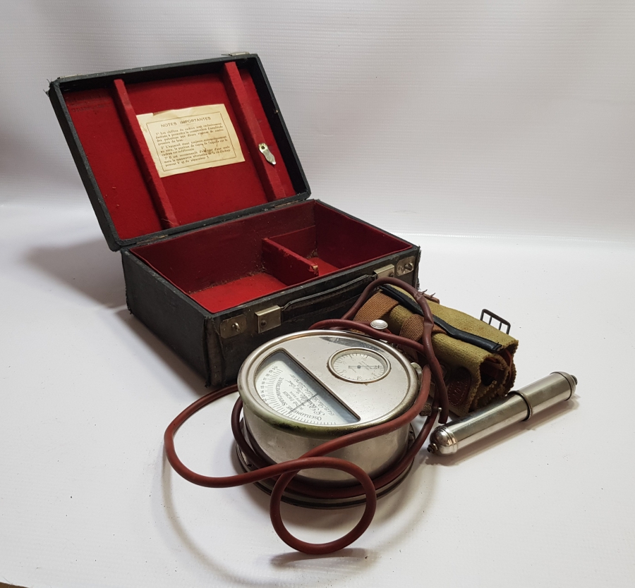 ORİJİNAL KUTUSUNDA OSMANLI DÖNEMİ ÇOK NADİR TANSİYON ALETİ