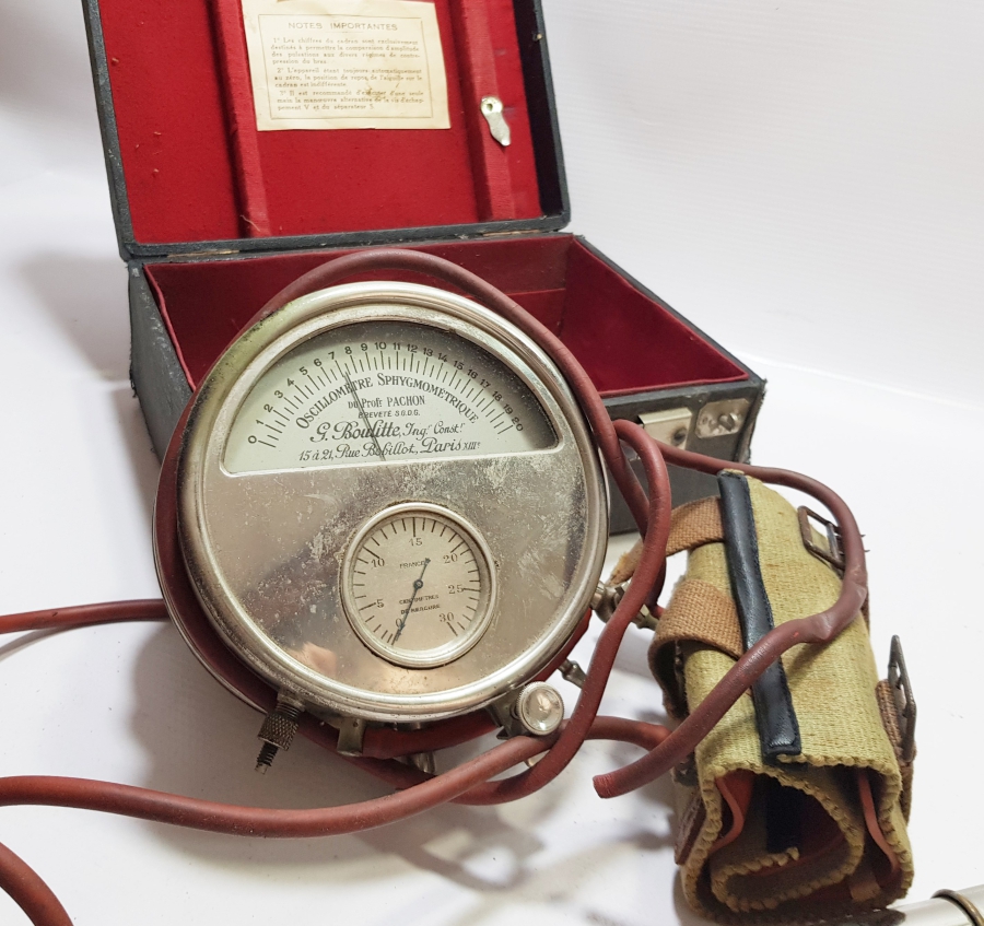 ORİJİNAL KUTUSUNDA OSMANLI DÖNEMİ ÇOK NADİR TANSİYON ALETİ