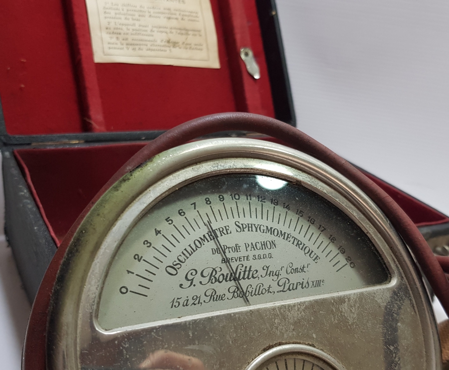 ORİJİNAL KUTUSUNDA OSMANLI DÖNEMİ ÇOK NADİR TANSİYON ALETİ