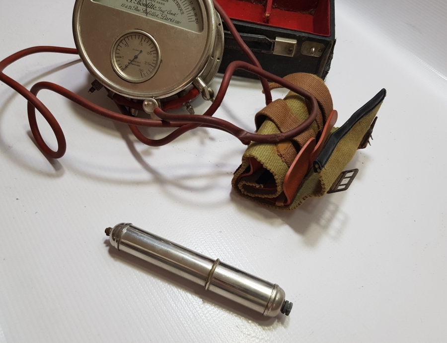 ORİJİNAL KUTUSUNDA OSMANLI DÖNEMİ ÇOK NADİR TANSİYON ALETİ