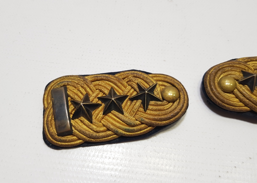 1. DÜNYA SAVAŞI DÖNEMİ ÇOK NADİR OSMANLI PAŞA - SUBAY APOLETİ