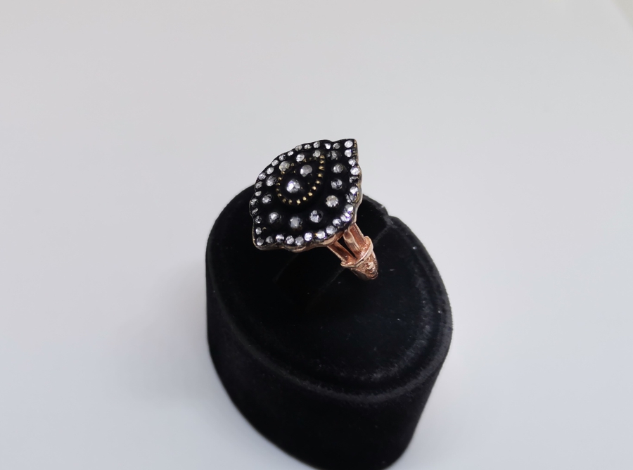 DAMLALI GİRİT MODELİ ELMAS YÜZÜK