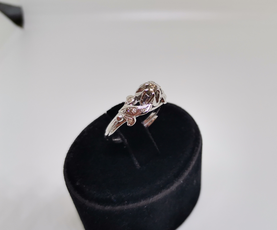 GUBUR MODEL PIRLANTA YÜZÜK