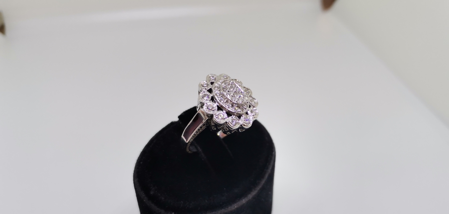 PIRLANTA TAŞLI GÜNEŞ MODEL YÜZÜK