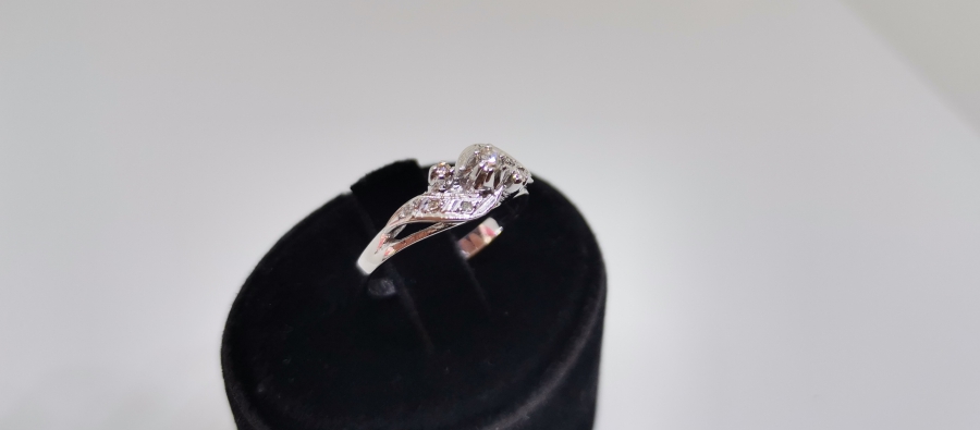 SALYANGOZ MODEL PIRLANTA TAŞLI YÜZÜK