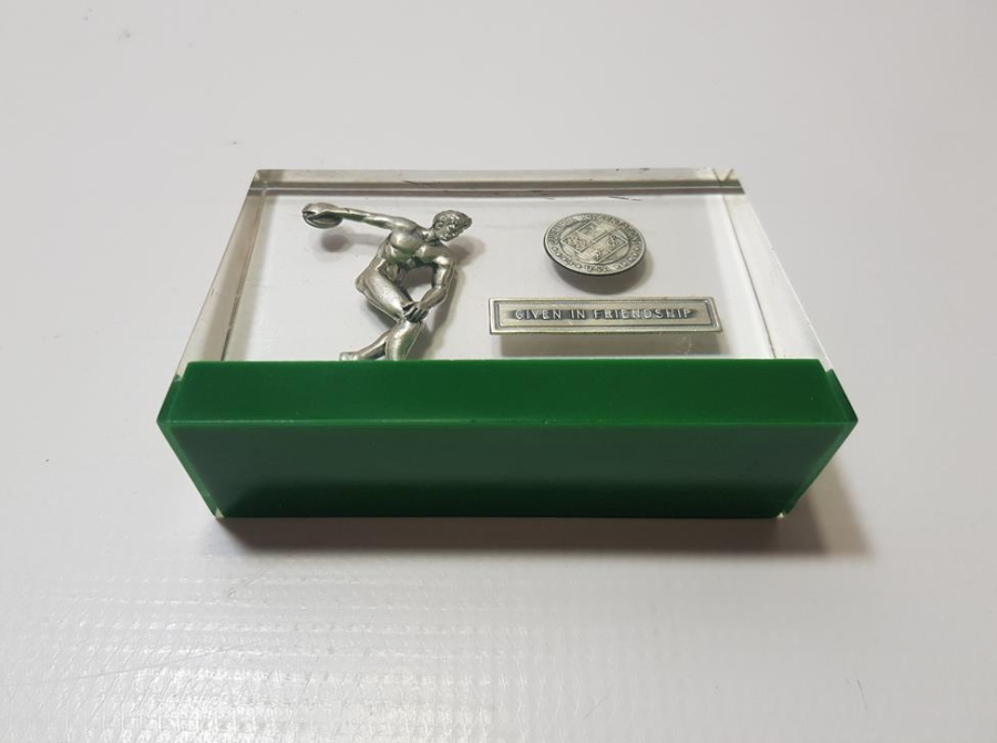 AMERİKA DİSK ATMA ŞAMPİONLUĞU MADALYA PLAKET